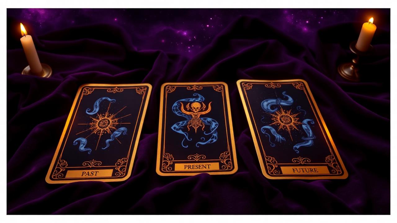Three-Card Spread: Past, Present, and Future Explained Simply — cover
