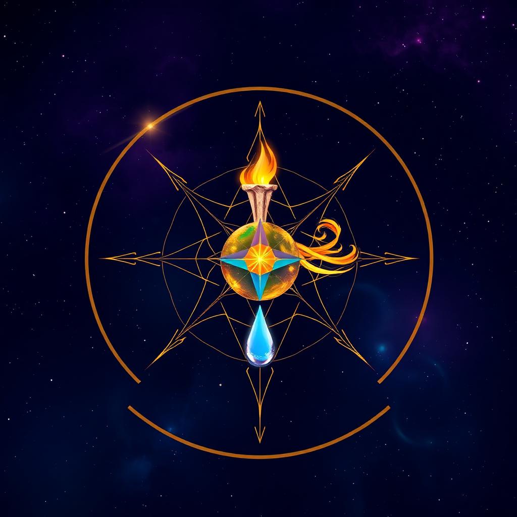The Four Elements (Fire, Earth, Air, Water): Lack or Excess of Elements in Your Chart — cover